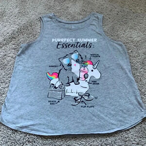 Girl summer tank top